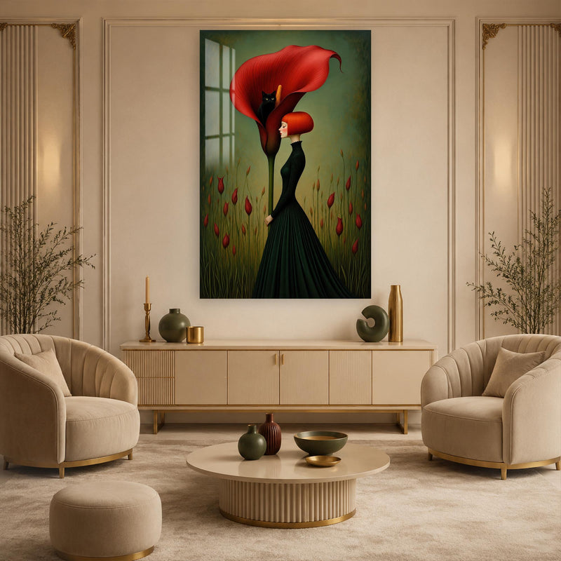 Crimson Calla Muse lifestyle view
