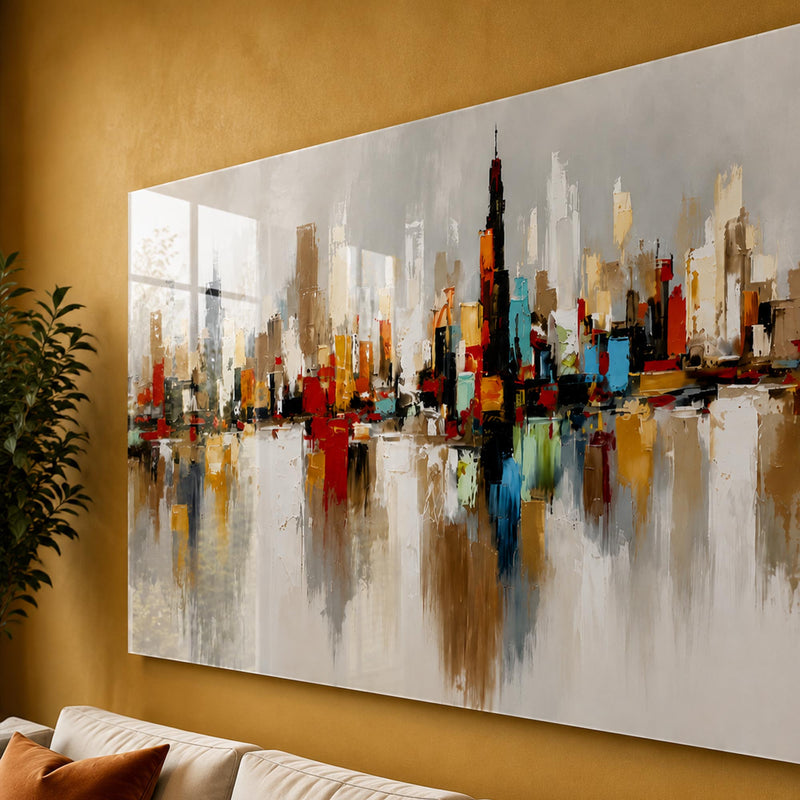 Abstract City Reflections lifestyle view