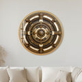 Gilded Celestial Mechanism with gold frame