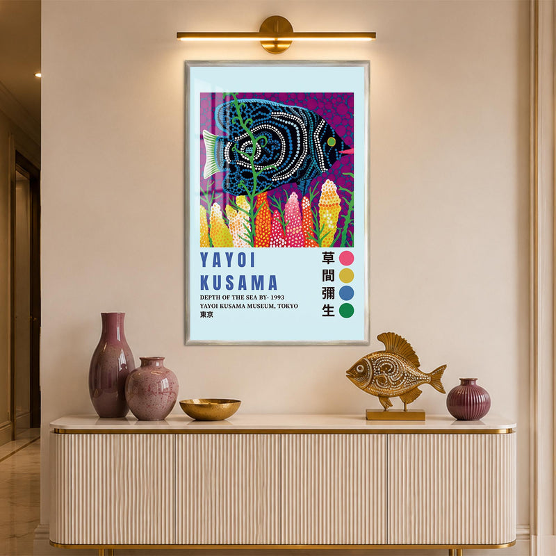 Depth Of The Sea with silver frame