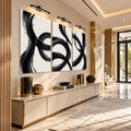 Monochrome Brushstroke lifestyle view