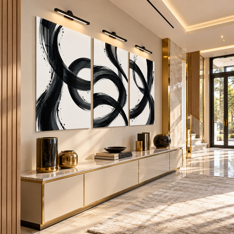 Monochrome Brushstroke lifestyle view