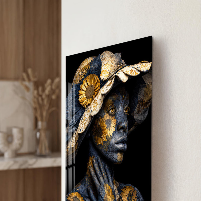 Gilded Sunflower Muse lifestyle view