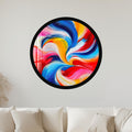 Chromatic Flow with black frame