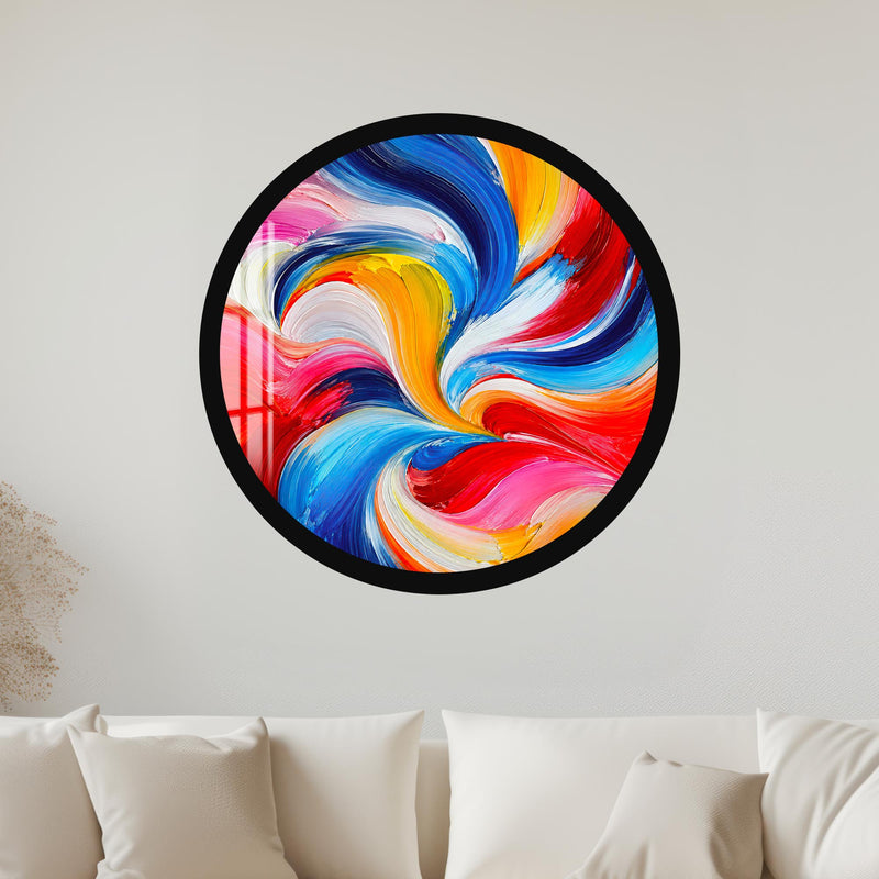 Chromatic Flow with black frame