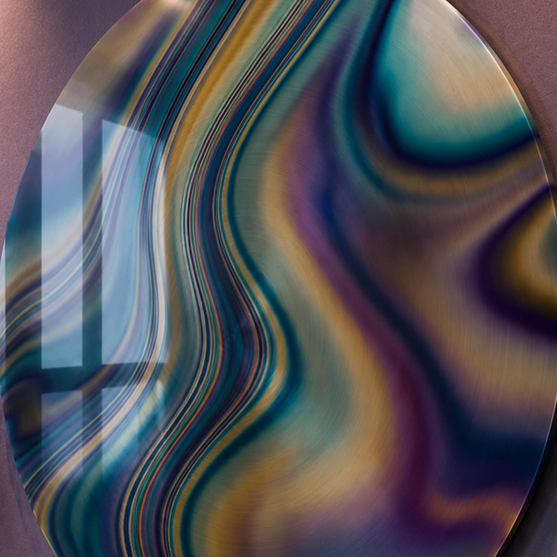 Brushed Metal Aurora Swirl lifestyle view