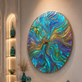 Stained Glass Radial Swirl lifestyle view