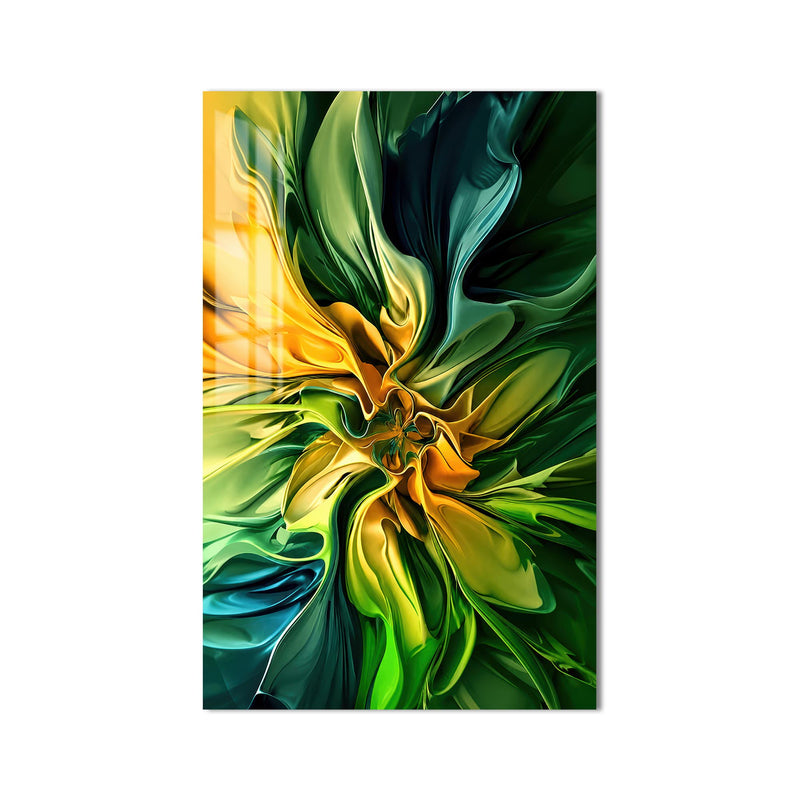 Emerald Golden Bloom product shot on white background