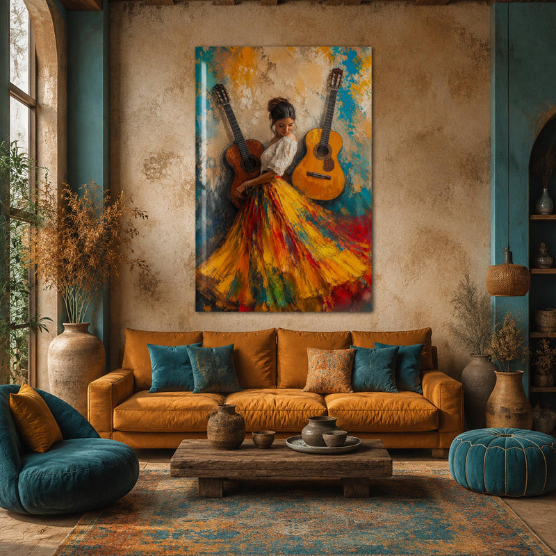Flamenco Guitar Reverie lifestyle view