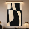 Artronauts Glass Print Interlocking Forms Glass Wall Art