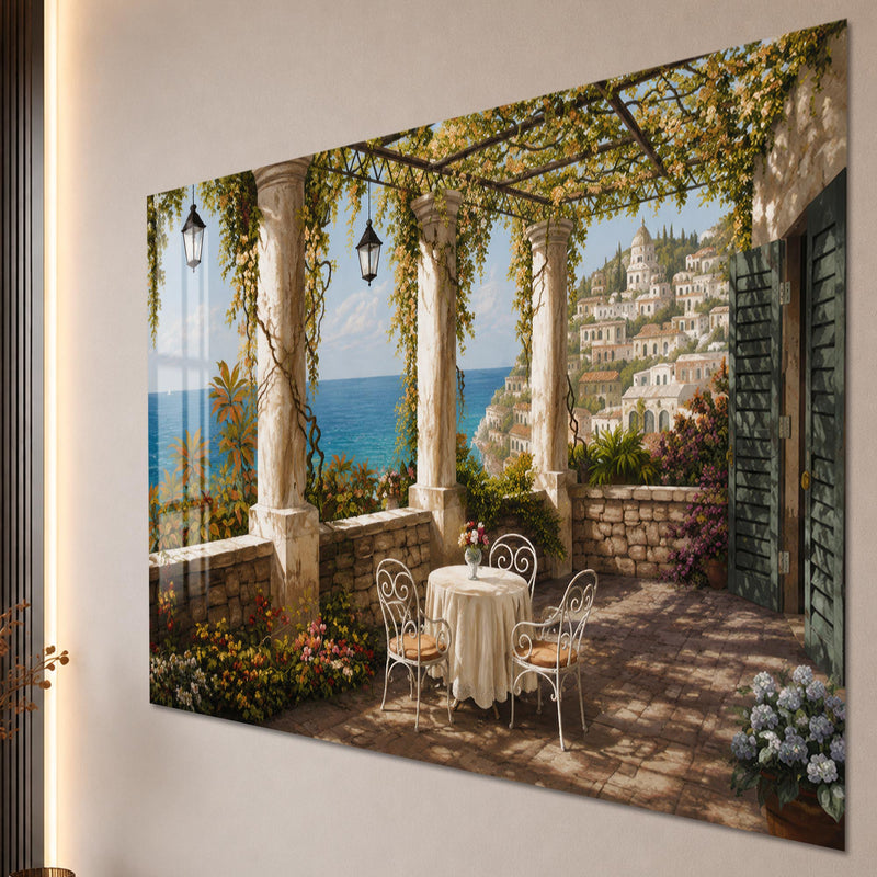 Amalfi Terrace View close-up angled detail