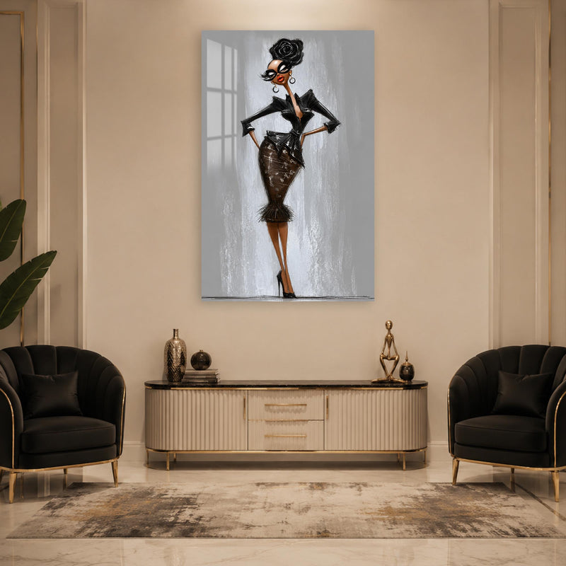 Black Rose Fashionista lifestyle view