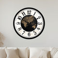 Vintage World Map with black frame