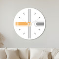 Retro Linear Shapes with white frame