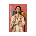 Artronauts Glass Print Parrot Garden Portrait Glass Wall Art