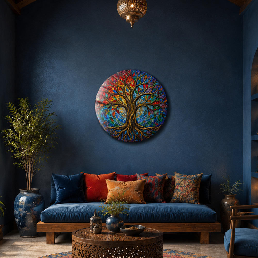 Celestial Tree Of Life in a modern room