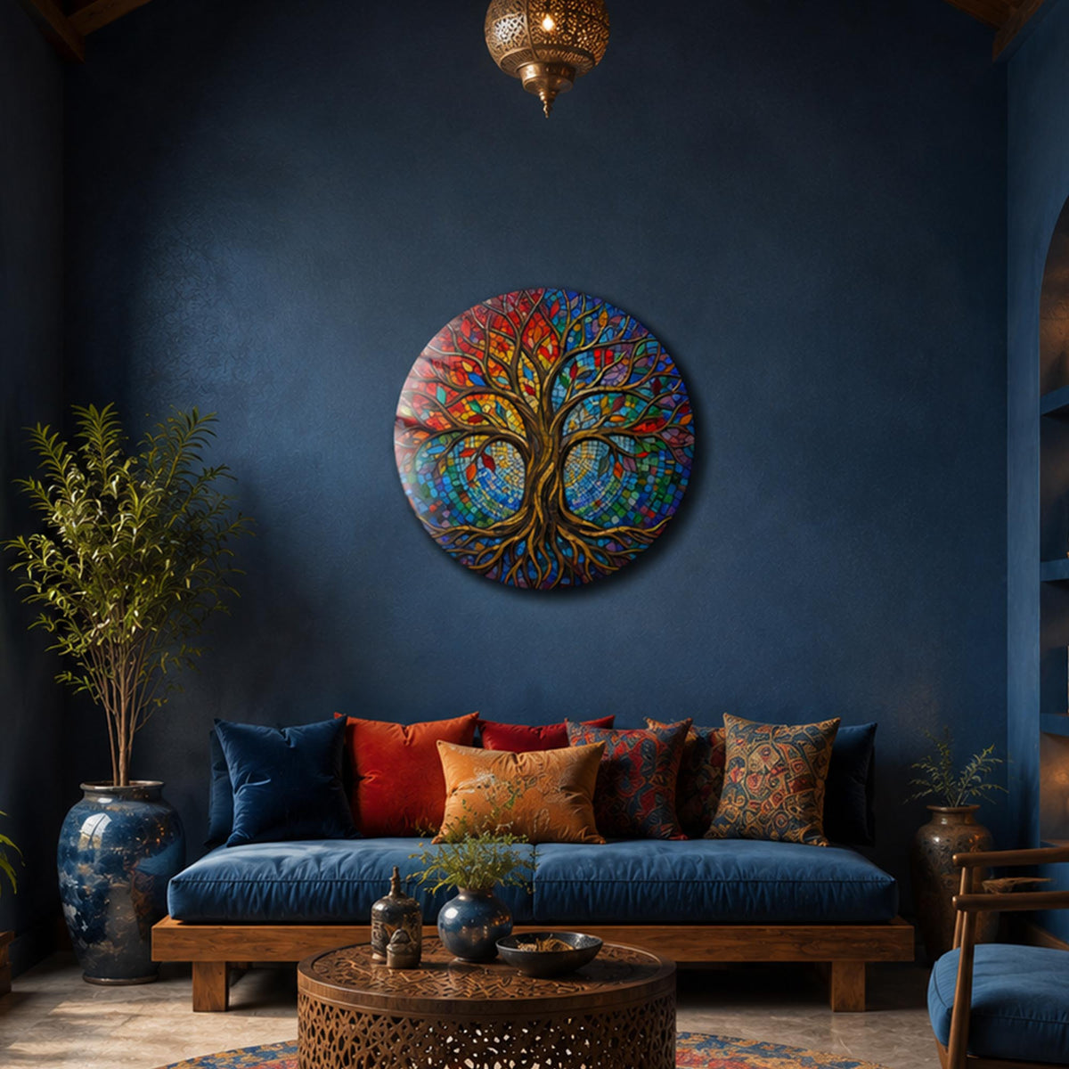 Celestial Tree Of Life in a modern room