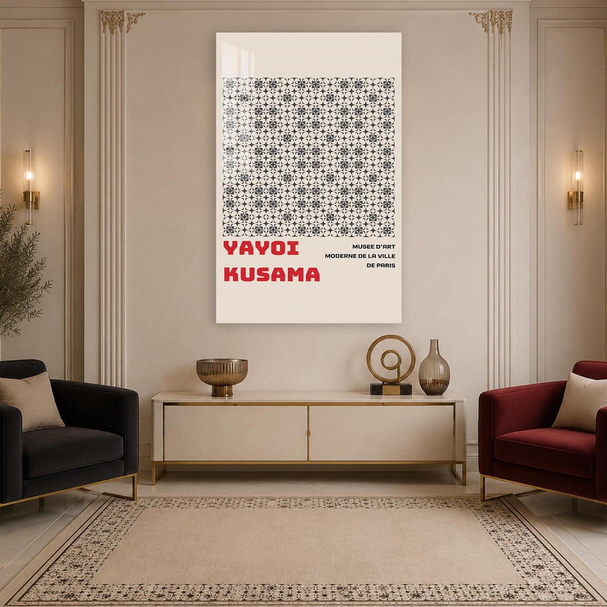 Yayoi Kusama Paris lifestyle view
