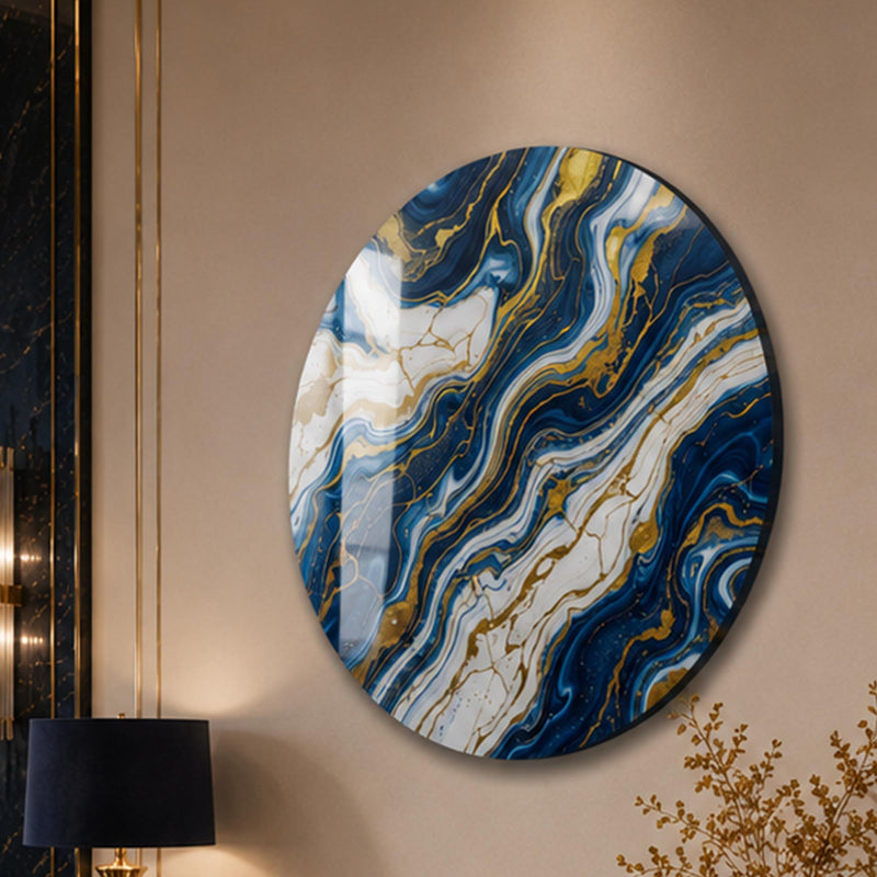 Sapphire Marble Flow angled lifestyle view