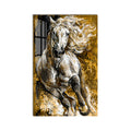 Golden White Stallion product shot on white background