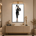 Midnight Elegance with black frame