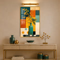 Golden Berry Still Life with gold frame