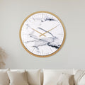Monochrome Marble with gold frame