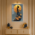 Gilded Serenade with silver frame