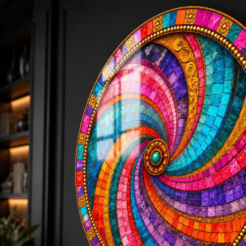 Jeweled Mosaic Spiral lifestyle view