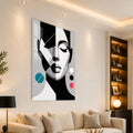 Monochrome Geometric Muse angled lifestyle view