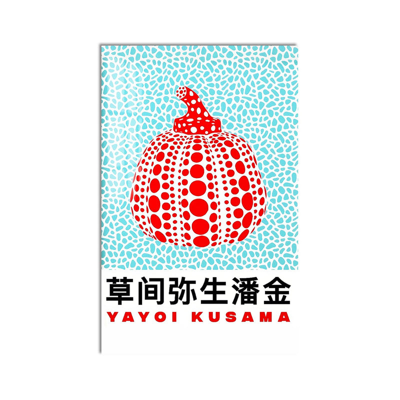 Kusama Dotted Pumpkin product shot on white background