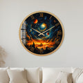 Cosmic Inferno with gold frame