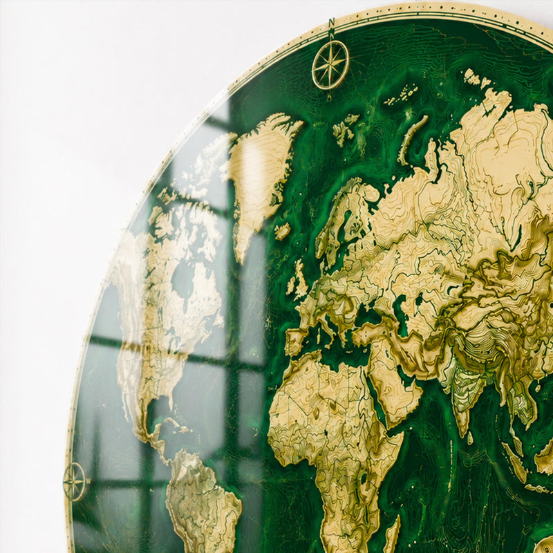 Emerald World Atlas lifestyle view