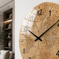 Vintage World Map lifestyle view
