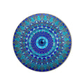 Blue Lotus Petal Evil Eye product shot on white background