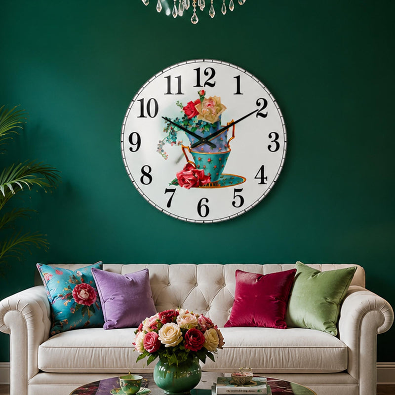 Floral Teacup Stack lifestyle view
