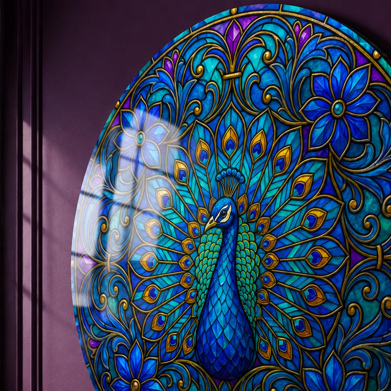 Royal Blue Peacock lifestyle view
