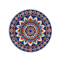 Sapphire Mosaic Mandala product shot on white background