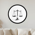 Classic Balance Scales with black frame