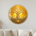 Golden Tree of Life with gold frame