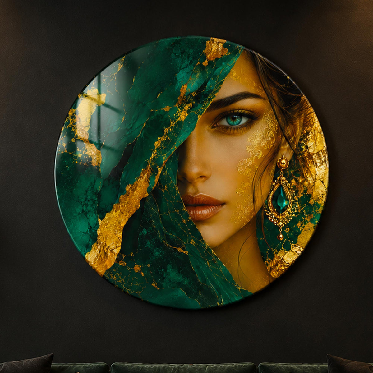 Emerald Veiled Muse lifestyle view