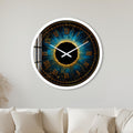 Golden Eclipse with white frame