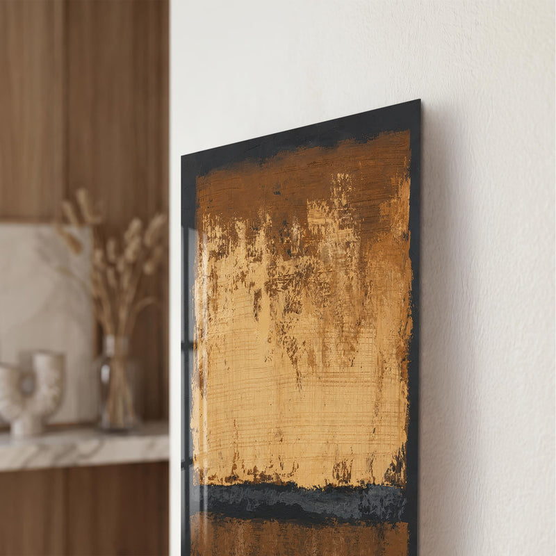 Artronauts Glass Print Bronze Divide Glass Wall Art