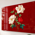 Crimson Floral Elegance lifestyle view