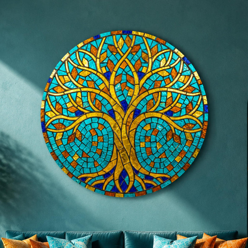 Circular Roots Gold Tree lifestyle view