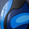 Glossy Blue Wave Swirl lifestyle view