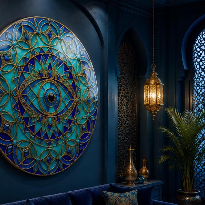 Jewelled Circle Lattice Eye lifestyle view
