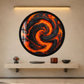 Molten Vortex with black frame