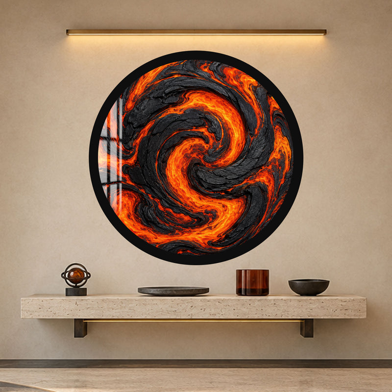 Molten Vortex with black frame