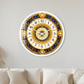 Royal Blue Opulence with white frame
